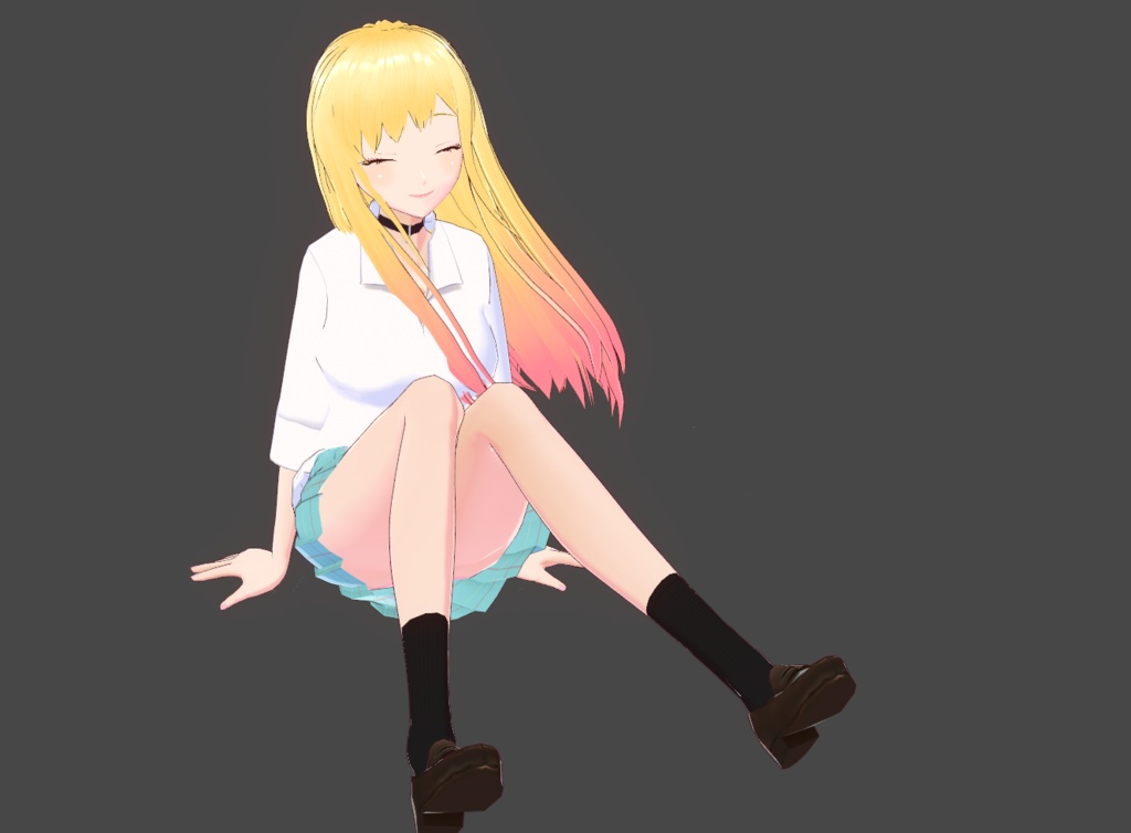 【VRoid - VRM】着せ恋_海夢 まりんVRM_その着せ替え人形は恋をする