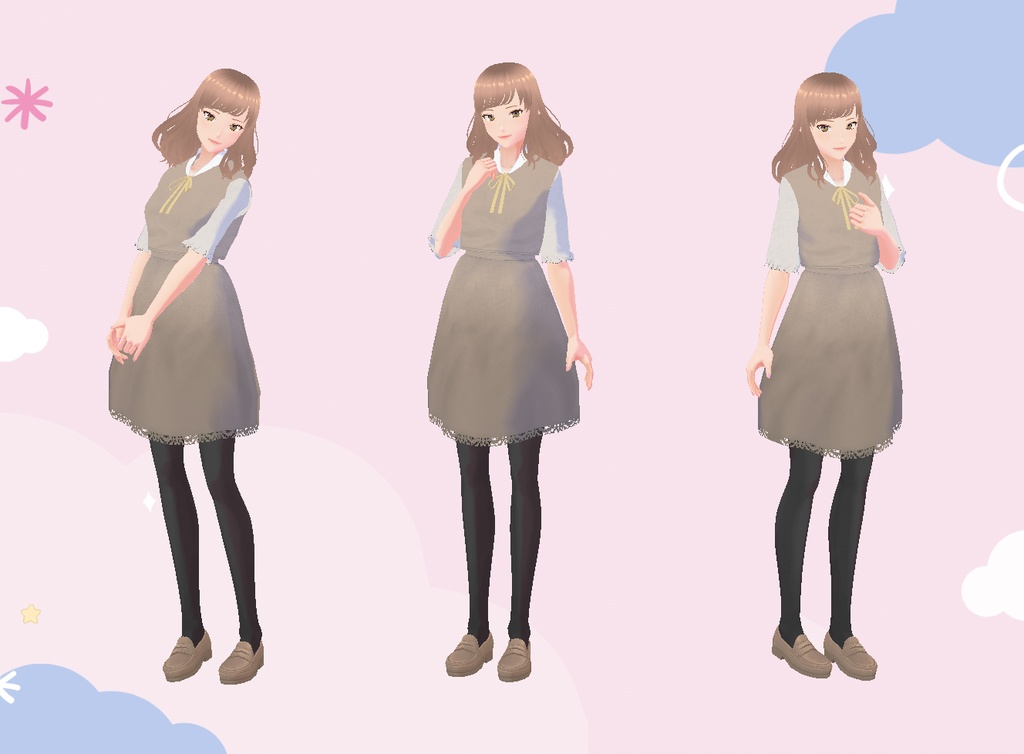 【VRoid🔥無料🔥】Dress