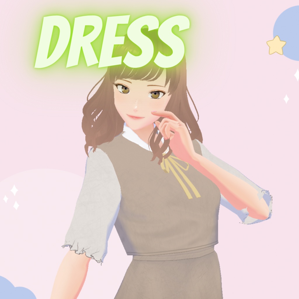 【VRoid🔥無料🔥】Dress 