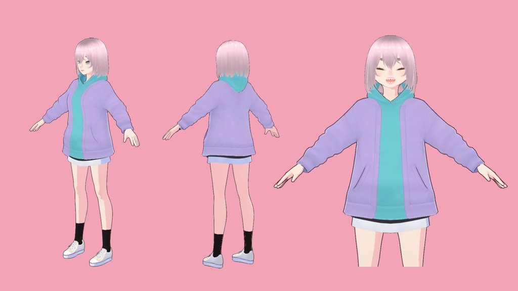 【VRoid🔥無料🔥】Hoodie