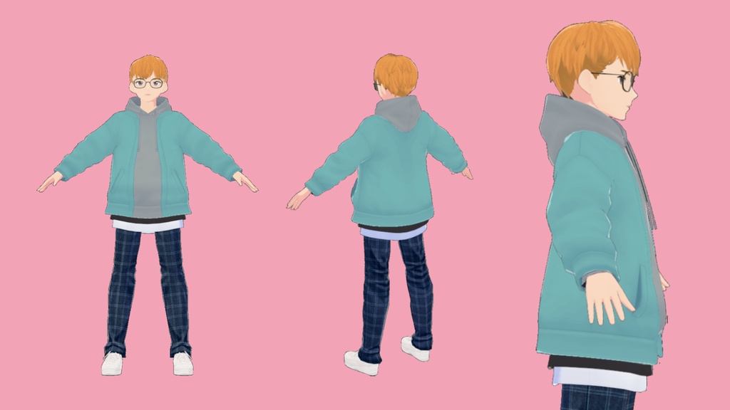 【VRoid🔥無料🔥】Hoodie