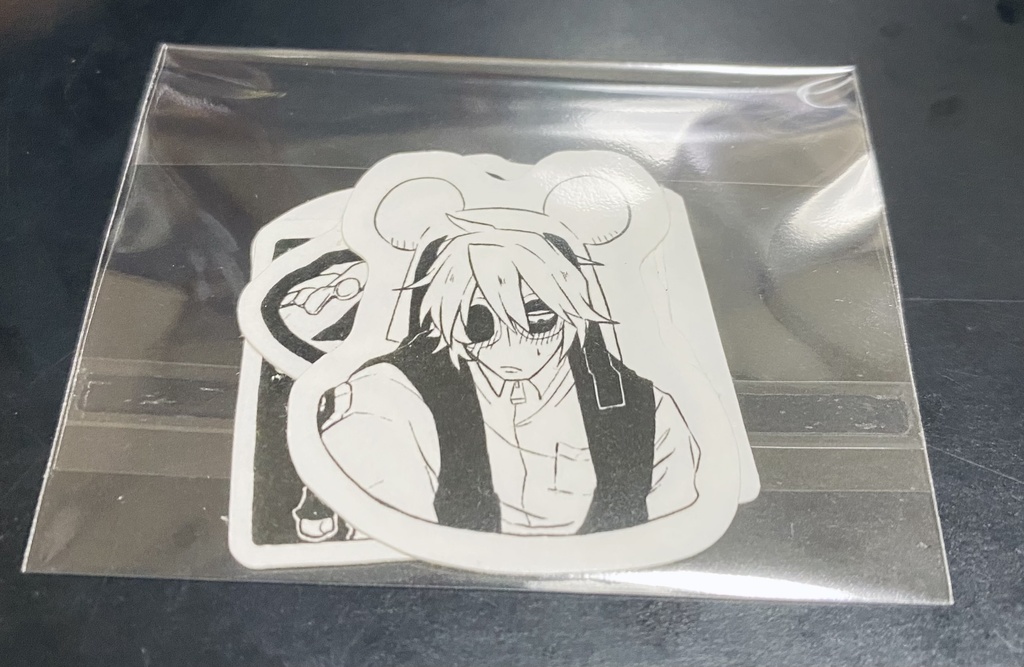 白黒シール※夢絵アリ