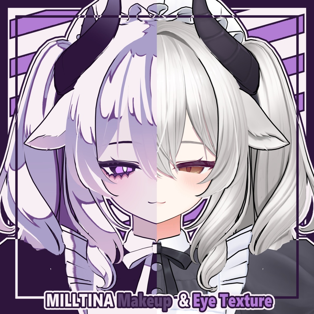 【ミルティナ - Milltina】ぶらっくかう Makeup & Eye Texture