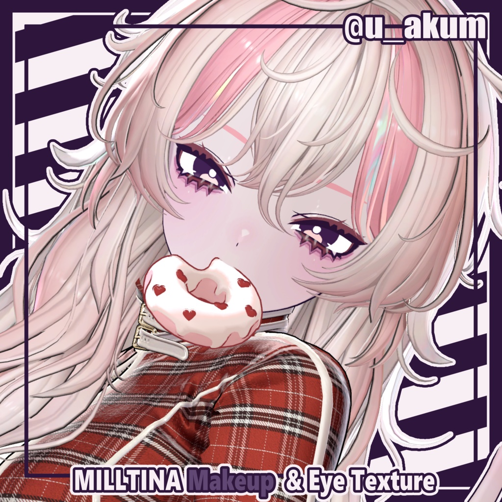 【ミルティナ - Milltina】ぶらっくかう Makeup & Eye Texture