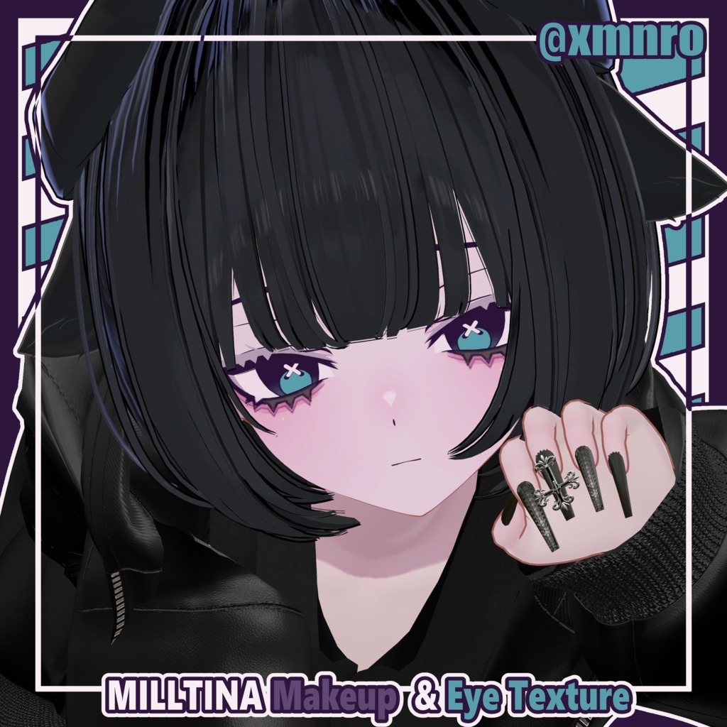 【ミルティナ - Milltina】ぶらっくかう Makeup & Eye Texture