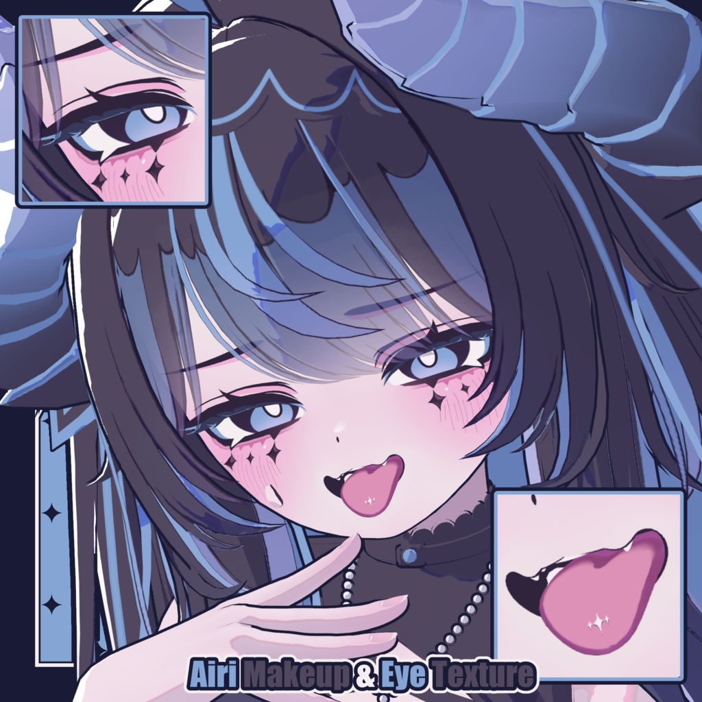 【愛莉 - Airi】どらごにあ Makeup & Eye Texture