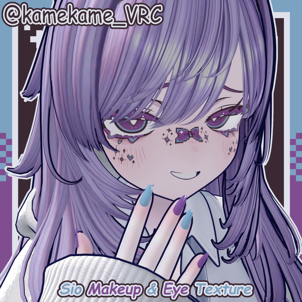 【しお - Sio】しろねこ Makeup & Eye Texture
