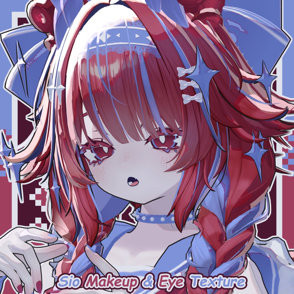 【しお - Sio】しろねこ Makeup & Eye Texture