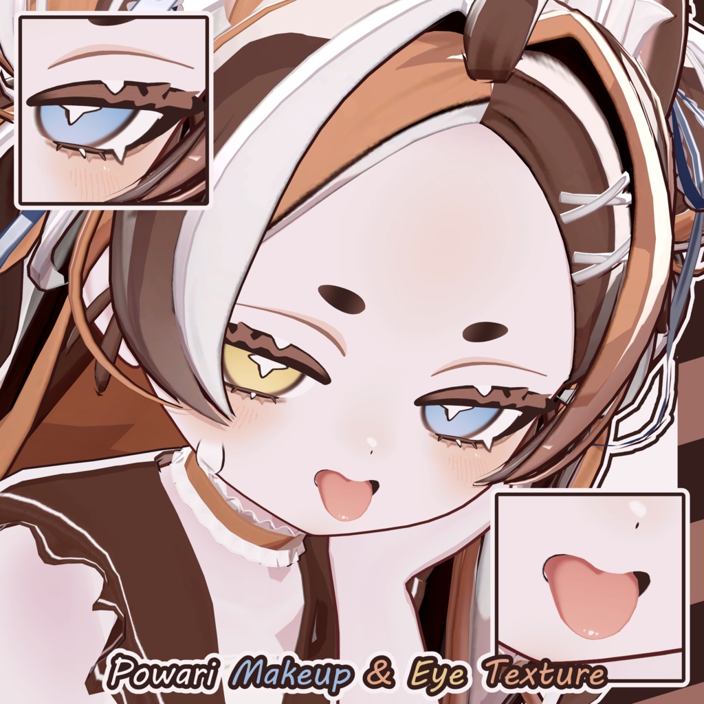 【ぽわり - Powari】きてぃ~ Makeup & Eye Texture