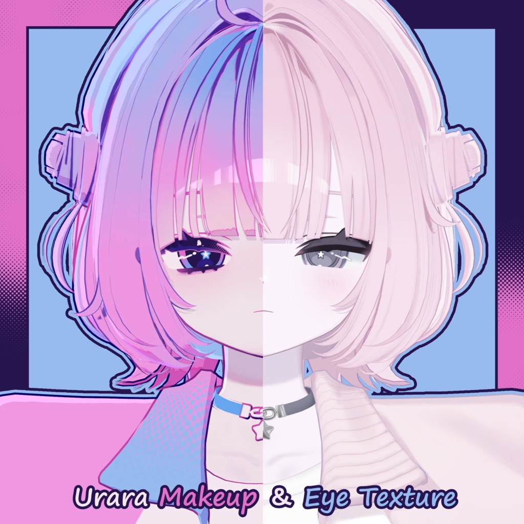 【うらら - Urara】ねおん Makeup & Eye Texture