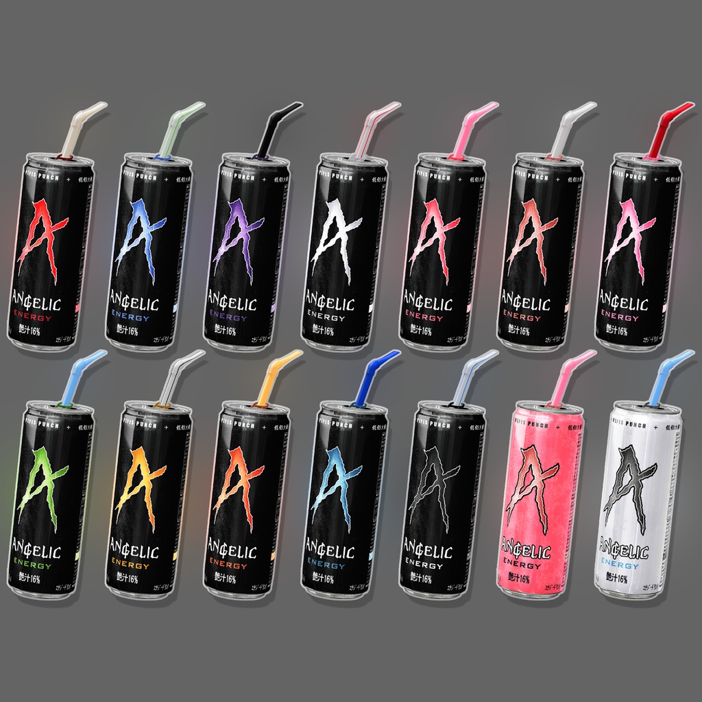 Insomnia Angel . Angelic Energy Drink Can