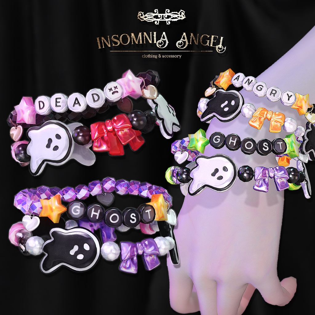 Insomnia Angel . Ghost Bracelets