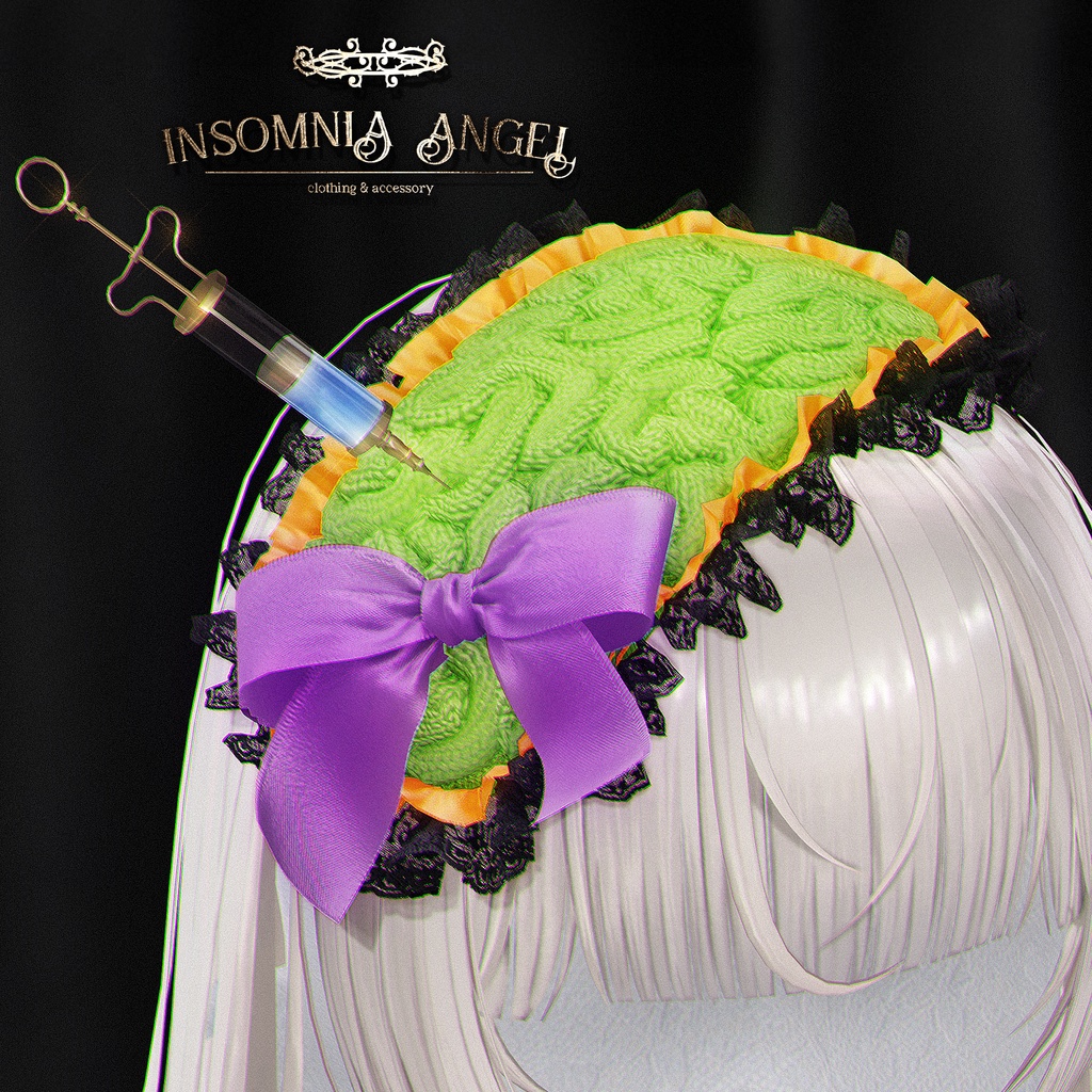 【🎁期間限定無料🎁】Insomnia Angel . Brain Headdress