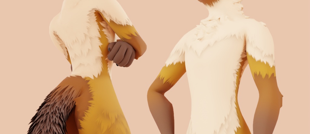 Fur Stylization Texture for Rexouium