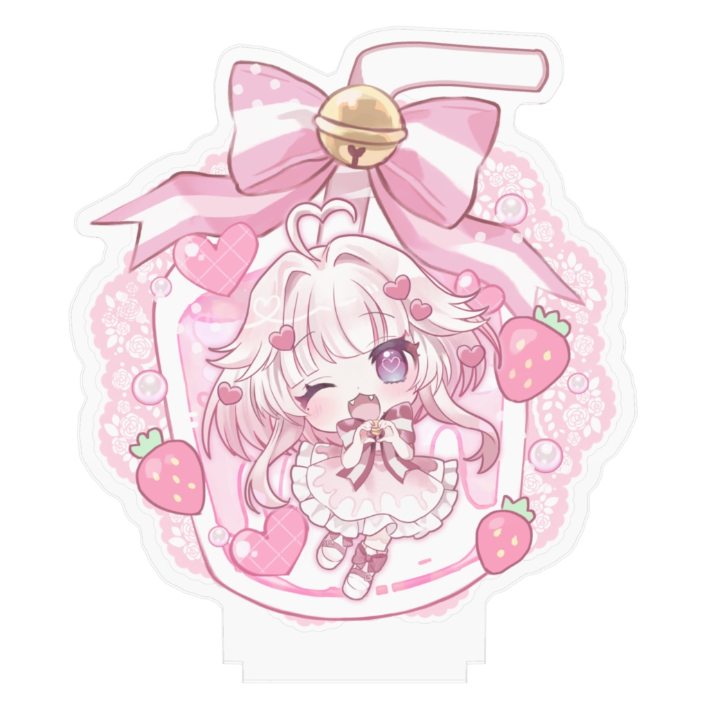 ♡:ちゃま いちごみるくアクリルフィギュア