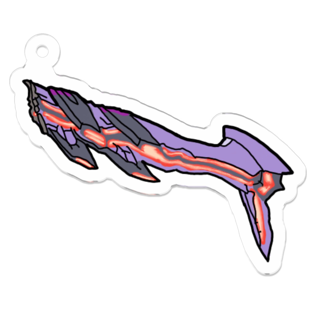 ファル翼アクリルキーホルダー