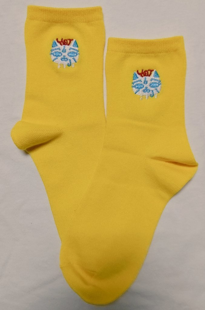 刺繍靴下(尾)