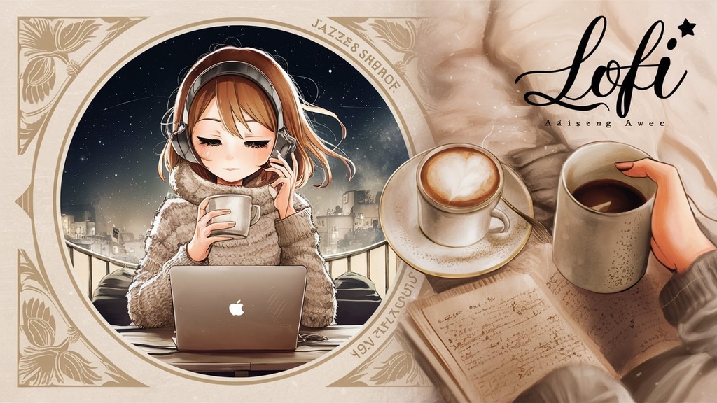 【フリーBGM】いつも頑張っている貴方へ『ひと時の休息』【夜・落ち着く・まったり 】