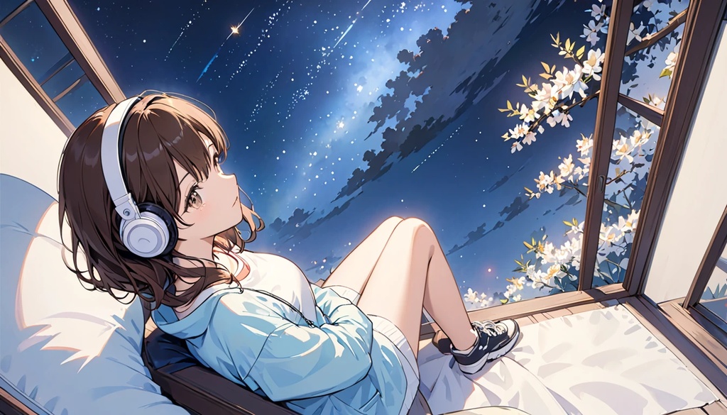 【フリーBGM】「眠りにつくLOFIサウンド – 安らかな夜のための音楽」「ぐっすり眠りたい夜に、最適なサウンドを。」【夜・落ち着く・まったり 】