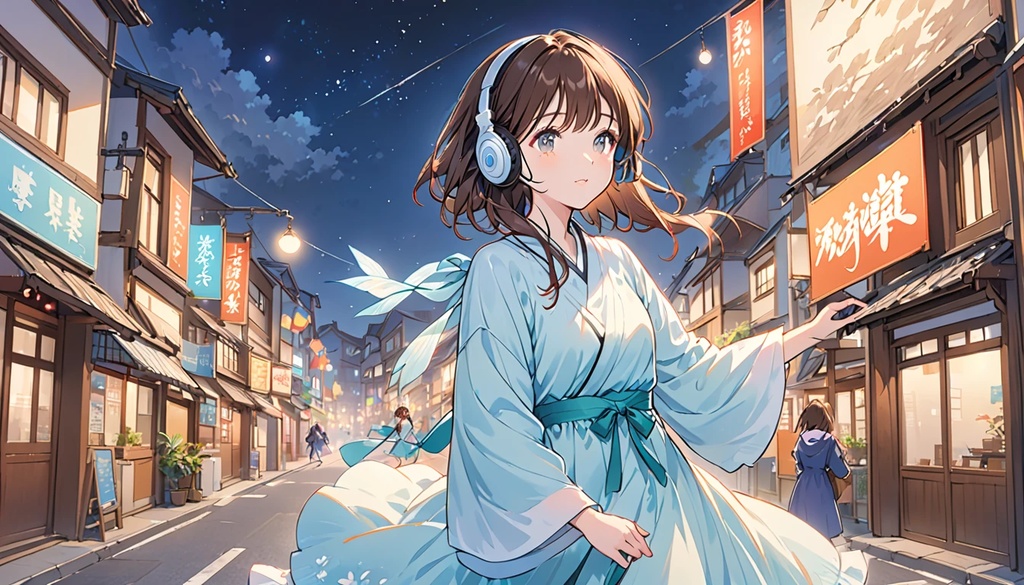 【作業用BGM】静かな夜の風 - 夜の静けさに包まれる音楽【フリーBGM・落ち着く・まったり】