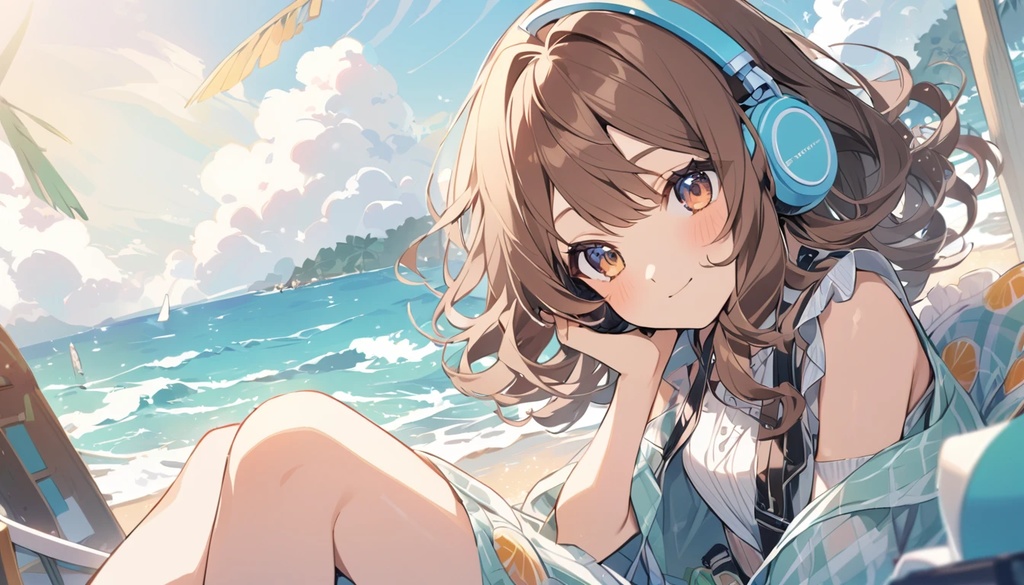 【作業用BGM】「海辺の調べ」 - 波を感じる音と共にリラックス【フリーBGM・落ち着く・まったり】