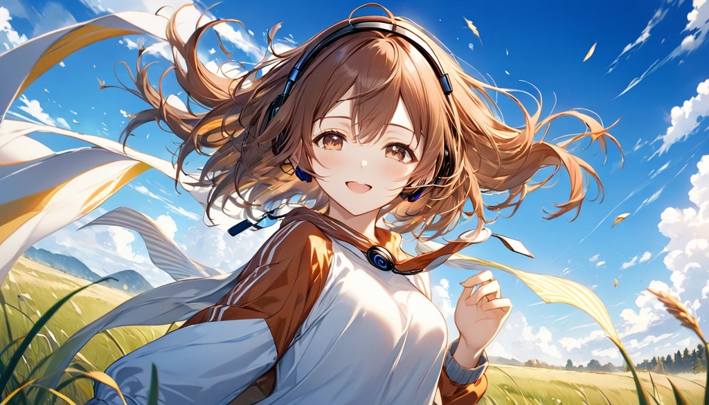 【作業用BGM】「風と共に舞う午後」風の物語【フリーBGM・リラクゼーション・ナチュラル】