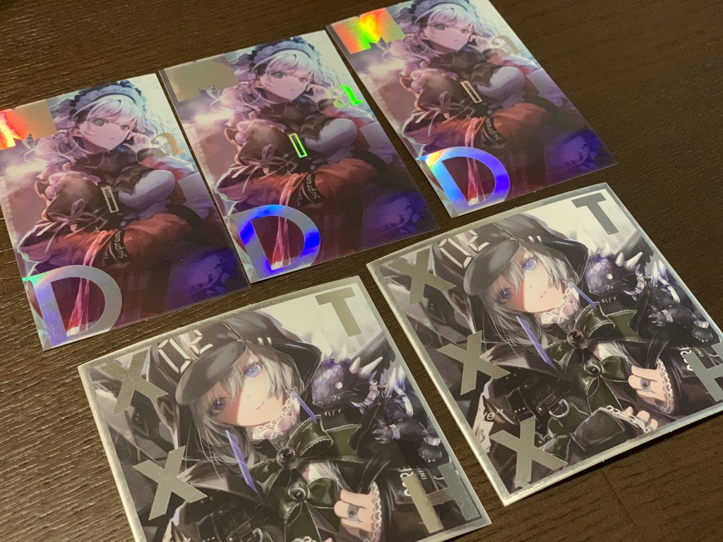 ホログラムステッカーA+B【2種セット】