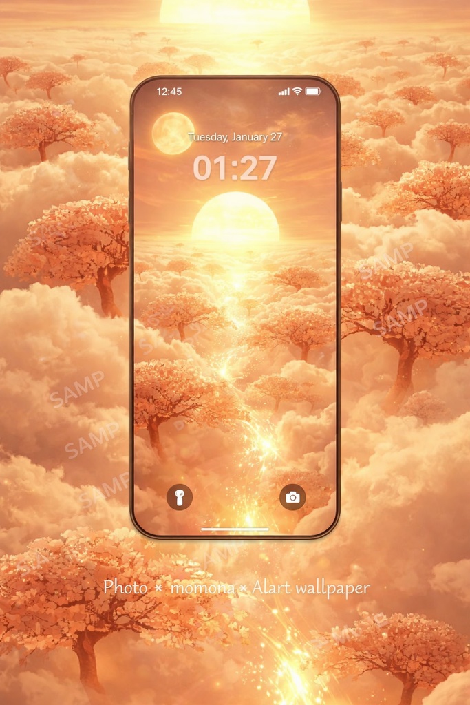 【浄化と覚醒】聖なる光の鳳凰｜あなたの波動を整えるスマホ御守り