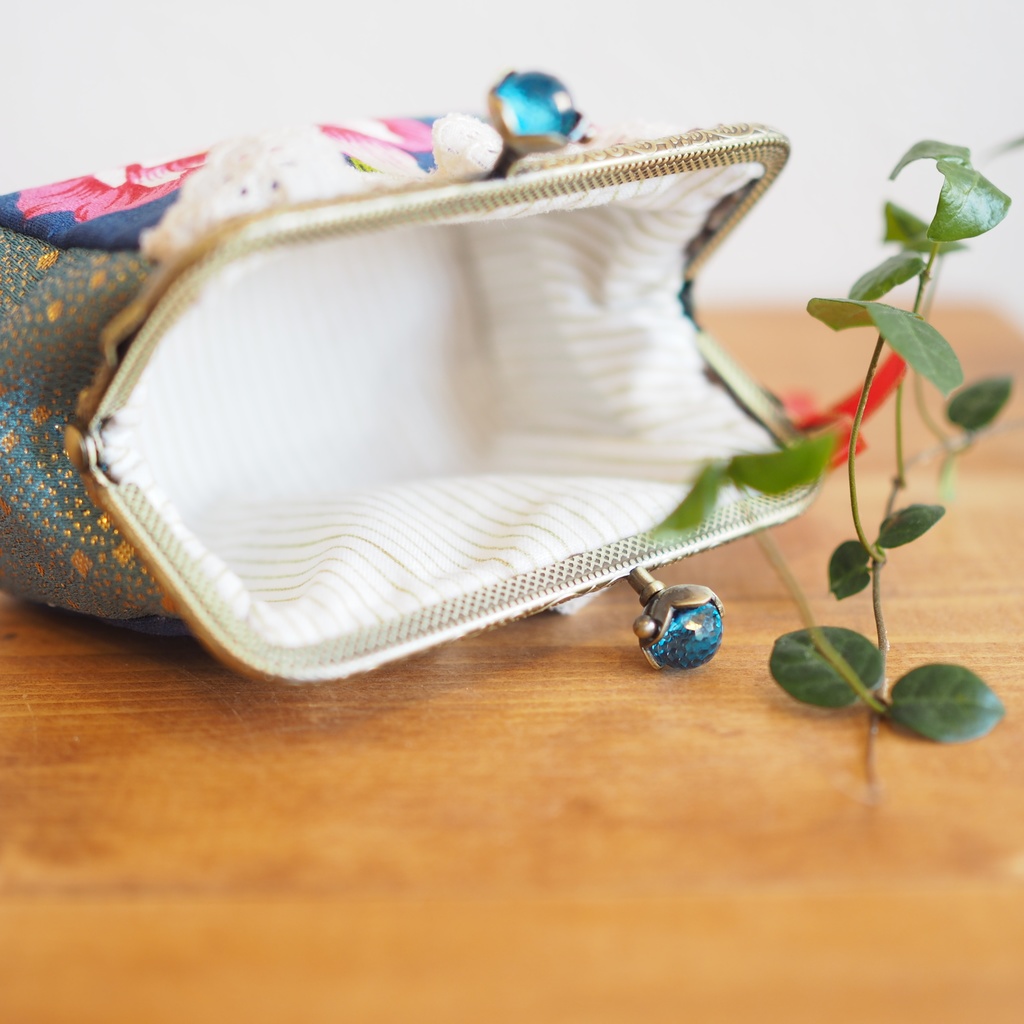 【刀剣乱舞】一期一振ガマ口ポーチ(1点もの)