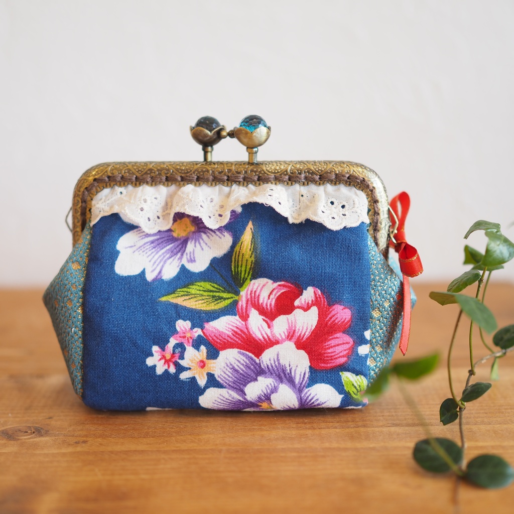 【刀剣乱舞】一期一振ガマ口ポーチ(1点もの)