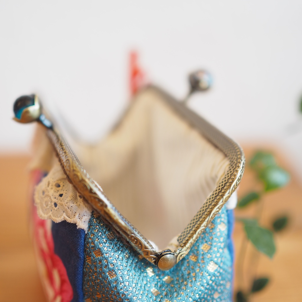 【刀剣乱舞】一期一振ガマ口ポーチ(1点もの)