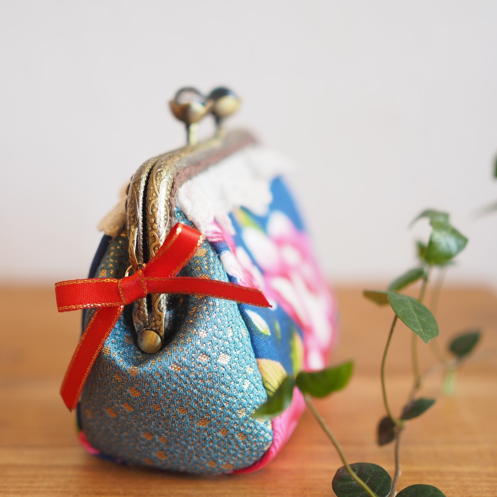 【刀剣乱舞】一期一振ガマ口ポーチ(1点もの)