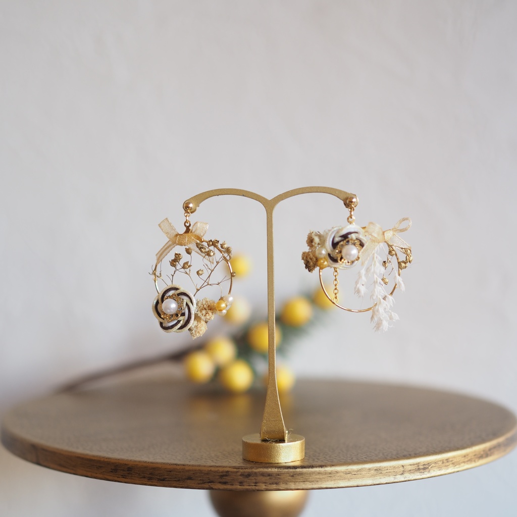 【刀剣乱舞】鶴丸国永イメージアクセサリー(1点もの)