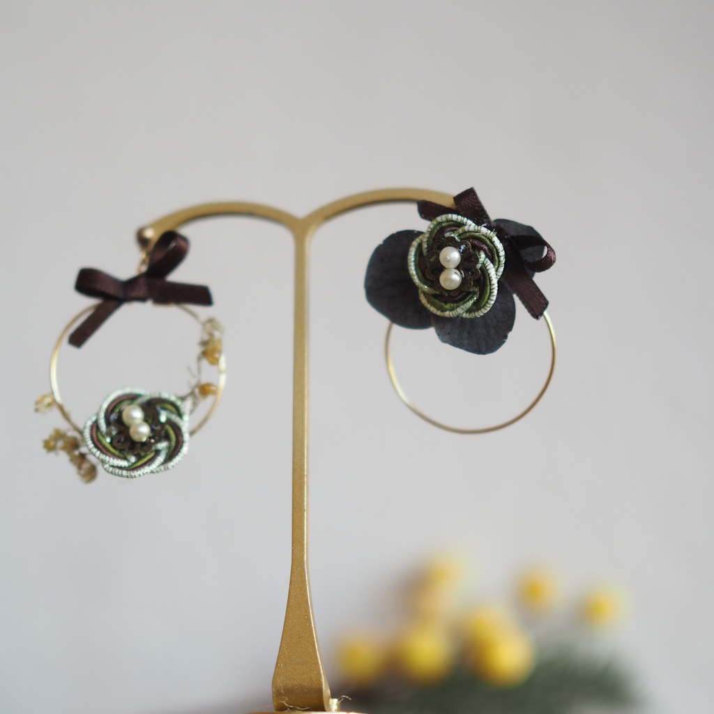 【刀剣乱舞】鶯丸イメージアクセサリー(1点もの)