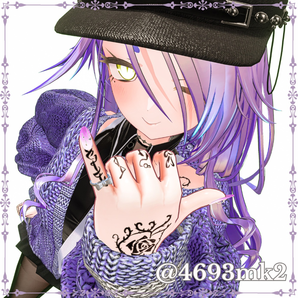 SILVER NOIR – 銀の微笑 –シルバーリング