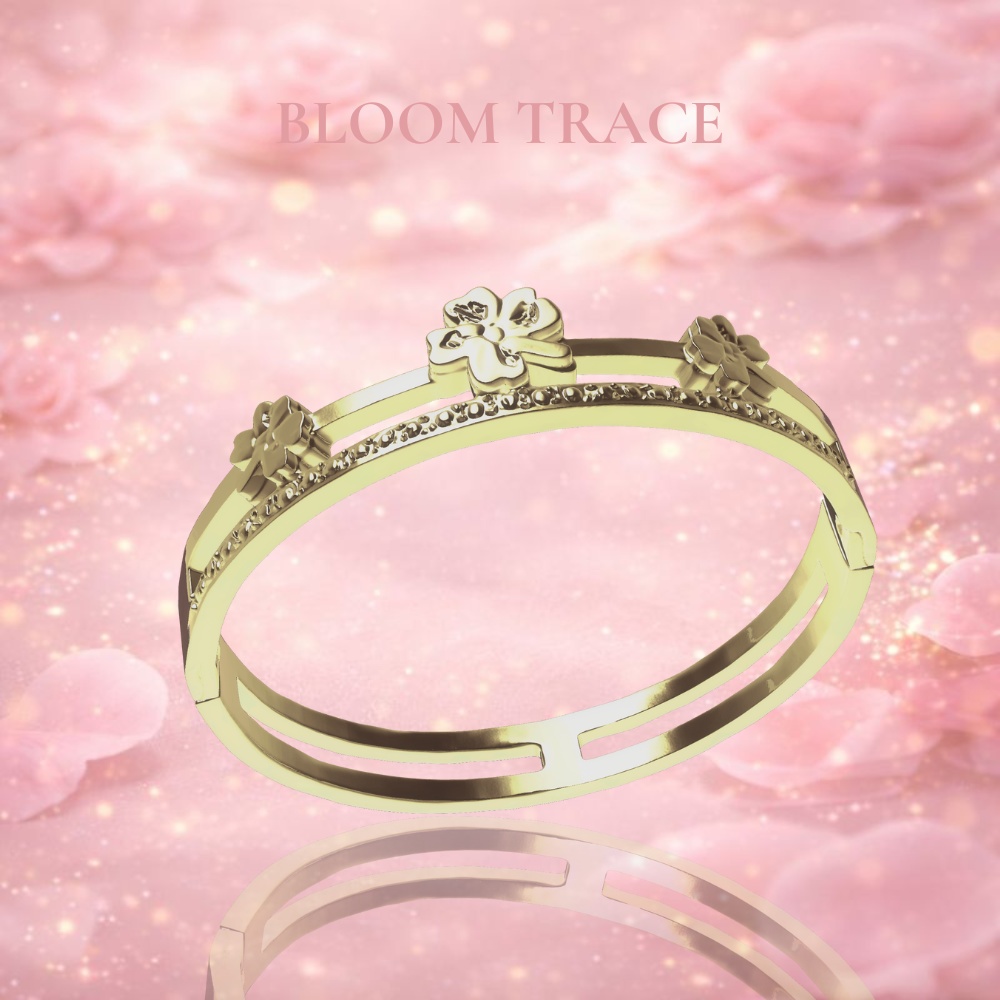 BLOOM TRACE – 花の軌跡 –ブレスレット