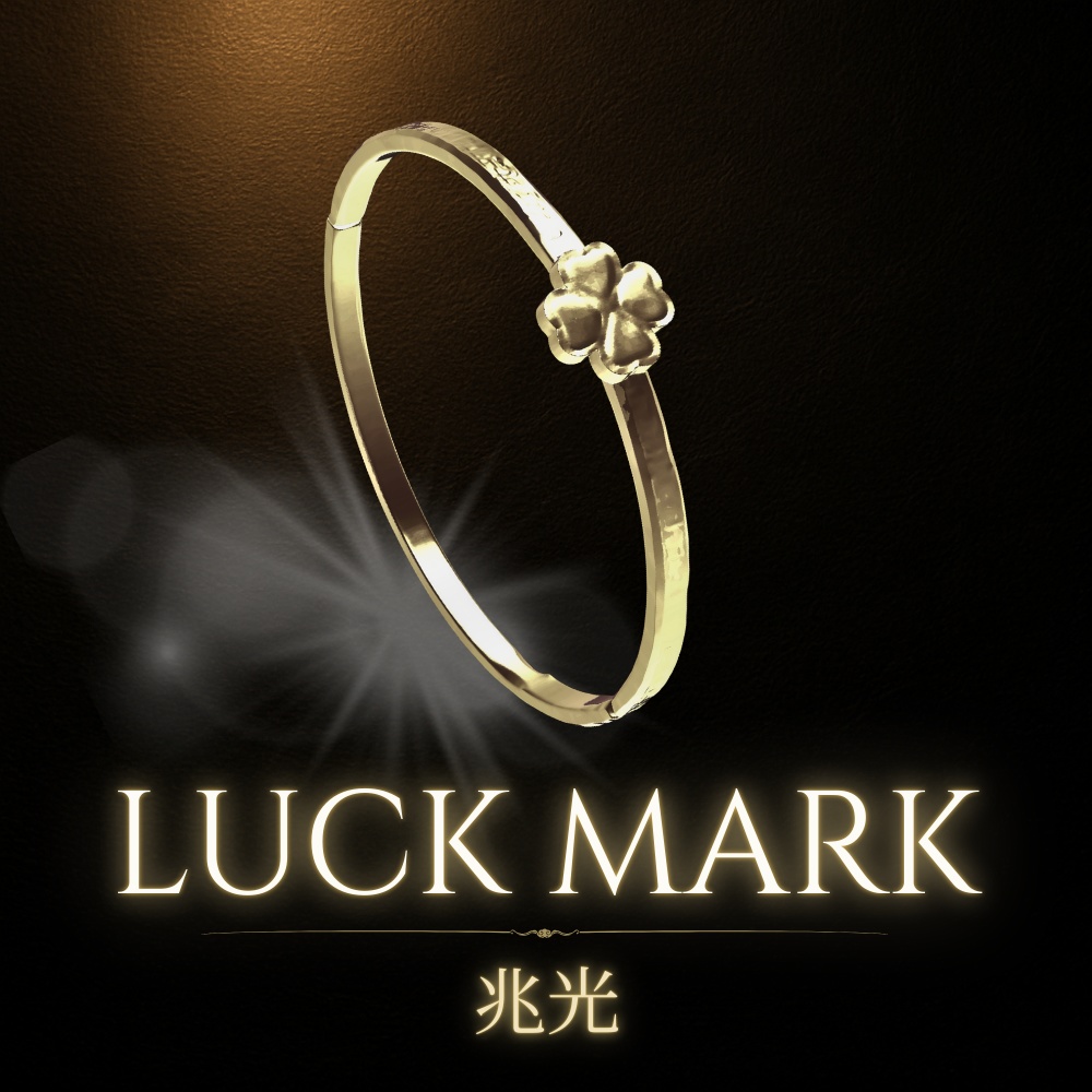 LUCK MARK — 兆光 —ゴールドブレスレット
