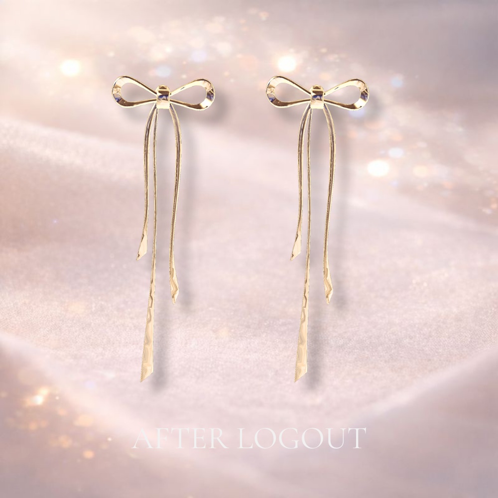 AFTER LOGOUT — まだ、そこにいる —リボンピアス