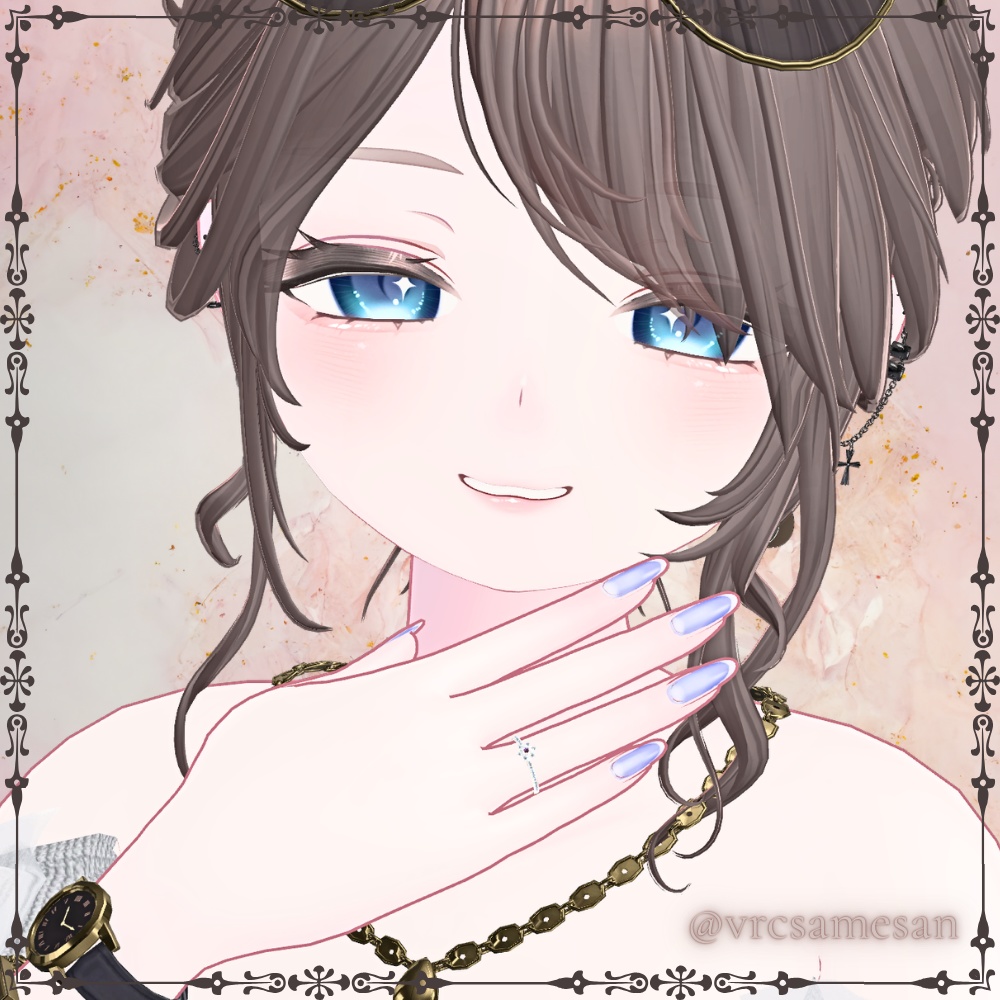 1月の誕生石リング BORN IN JANUARY ― 雪に残った体温 ―