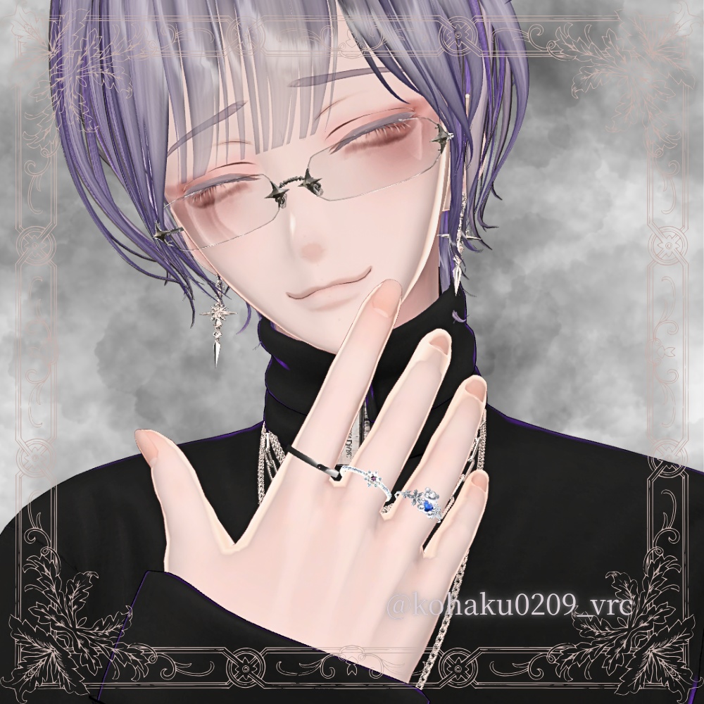 1月の誕生石リング BORN IN JANUARY ― 雪に残った体温 ―