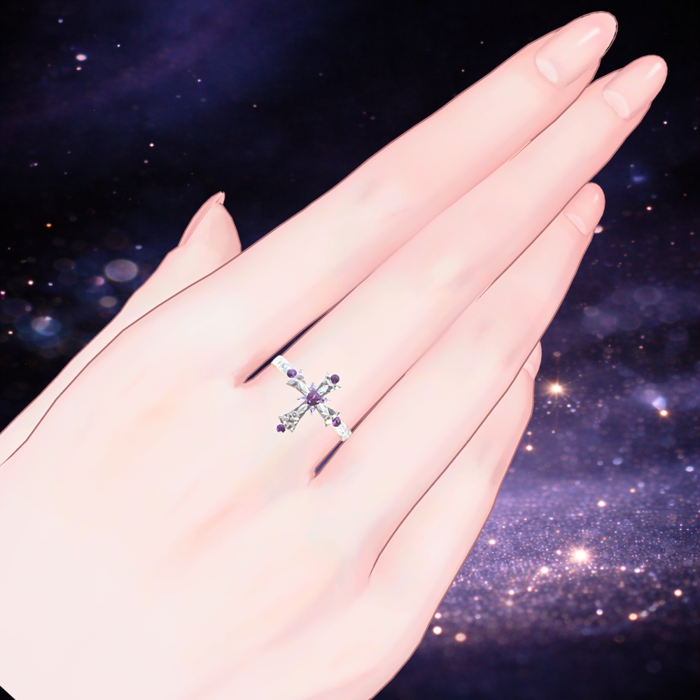 2月の誕生石リング BORN IN FEBRUARY ― 静かに揺れていた ―