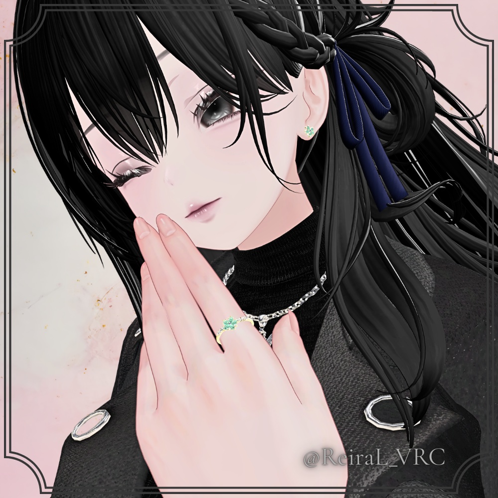 3月誕生石リング BORN IN MARCH ― ほどけていく途中 ―