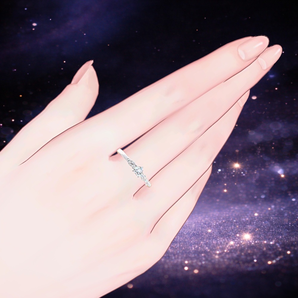 4月誕生石リング BORN IN APRIL ― 壊れなかったもの ―