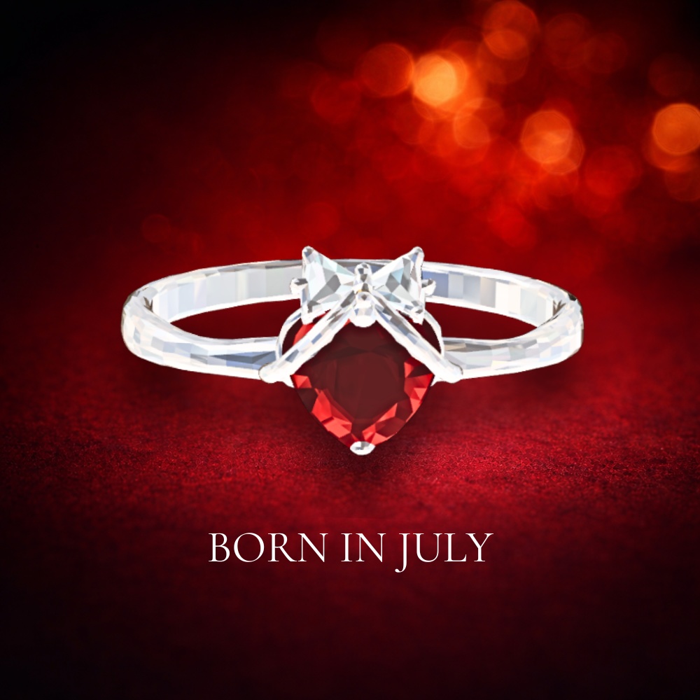 ７月誕生石リング　BORN IN JULY ― 隠していた熱 ―