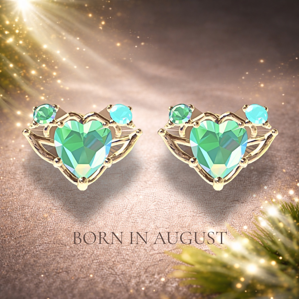 ８月誕生石ピアス　BORN IN AUGUST ― もう誤魔化さないで ―