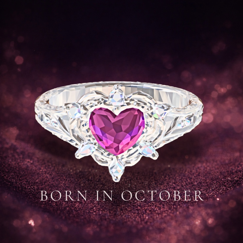 １０月誕生石リング　BORN IN OCTOBER ― 揺らいでいるのに ―