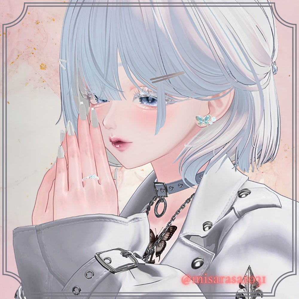 11月誕生石ピアス BORN IN NOVEMBER ― もう戻らないで ―