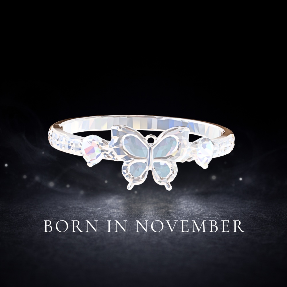 １１月誕生石リング　BORN IN NOVEMBER ― 深くなっていく ―