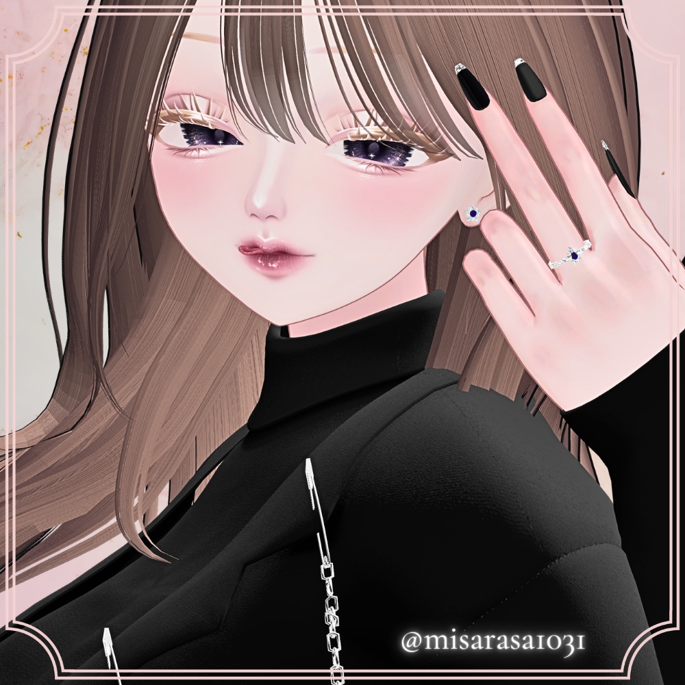 12月誕生石リング BORN IN DECEMBER ― きれいすぎた夜 ―