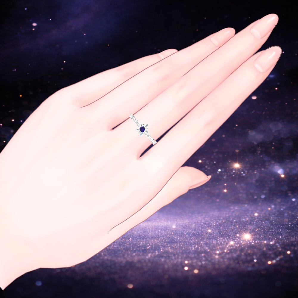 12月誕生石リング BORN IN DECEMBER ― きれいすぎた夜 ―